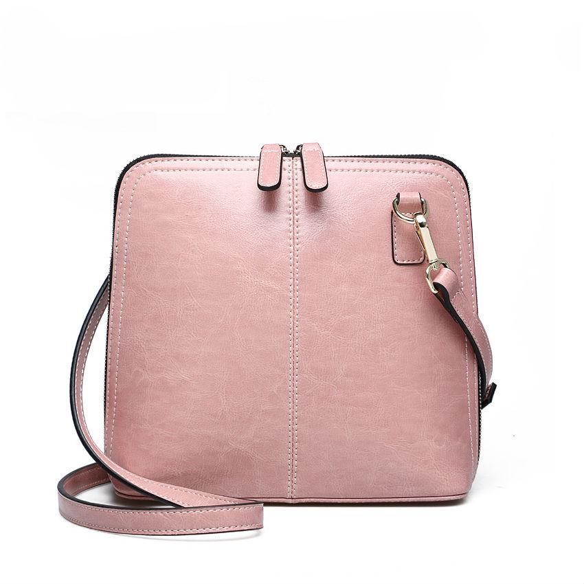 Elegant Leather  Women's Shoulder Bag