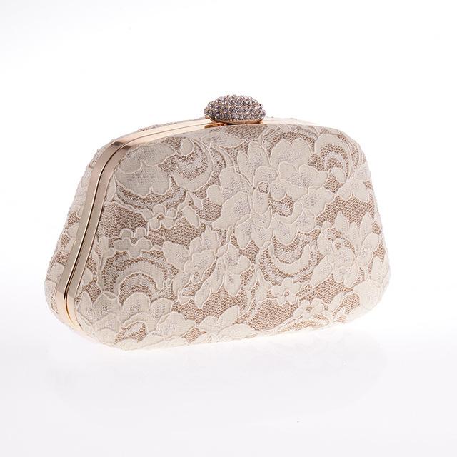 Vintage Ladies Lace  Handbag