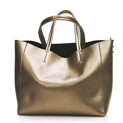 Silver Luxury Messenger Bag